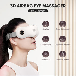 Equipo de masaje inteligente portátil para el cuidado de los ojos, ventana Visual de vibración 3D para aliviar el dolor ocular, instrumento para migrañas, masajeador de ojos eléctrico - Product Image 2