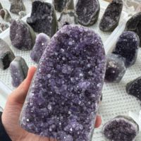 Artesanato De Cristal Natural Fengshui Energia Ametista Gruta Cluster Ametista Geode Cluster Do Brasil Office Store Feng Shui