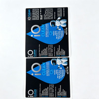 Étiquette personnalisée imprimée, autocollante, imperméable, avec finition brillante, pour bouteille de nettoyant pour écran, pour flacon pulvérisateur en plastique