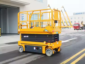 Plateforme élévatrice à ciseaux électrique rapide 10m XG1012AC avec moteur AC pour entrepôt et travaux en hauteur - Product Image 3