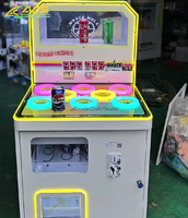ACS Source Factory Jeu d'amusement à monnayeur pour attraper des écureuils terrestres par percussion physique, avec récompenses Cola, en métal et plastique, sans fil