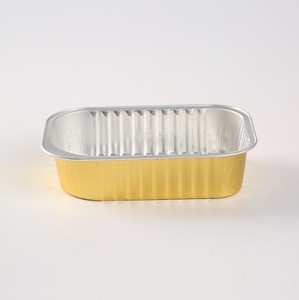 Lonchera Bento Cuadrada de Papel de Aluminio para Barbacoa, Engrosada, Resistente a Altas Temperaturas, Calentable, Ecológica, de Gran Capacidad - Product Image 6