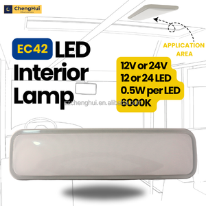 Chenghui Auto Part EC42 <span class=keywords><strong>Bus</strong></span> Coach LED Lámpara de techo interior Personalización de fábrica original Pantalla de autobús - Product Image 3