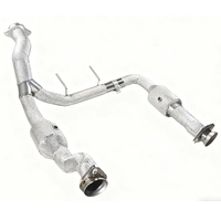 Colector de Escape de Acero Inoxidable para Ford F-150, Modificado de Alto Flujo (300 CPSI), Pulido Espejo, Escape de Alto Rendimiento