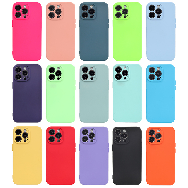 Phone Cases for All Types of Phone for iPhone 17 16 Pro Max Mobile Phone Accessories TPU Protector Fundas Para Celular Carcasas