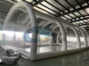 Dôme gonflable étanche pour <span class=keywords><strong>piscine</strong></span>, <span class=keywords><strong>abri</strong></span> de <span class=keywords><strong>piscine</strong></span> gonflable pour l'hiver, couverture de <span class=keywords><strong>piscine</strong></span> pour extérieur et jardin - Product Image 2