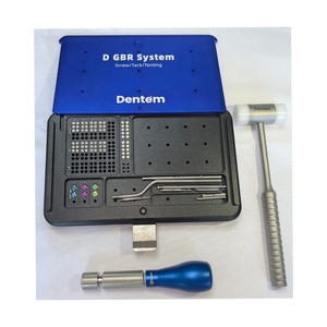 Kit implan GBR gigi asli, instrumen peralatan bedah gigi Kit implan sekrup Titanium regenerasi tulang pemandu sistem - Product Image 3