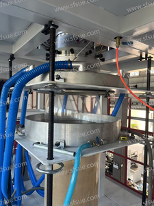 1000 lapisan tiga lapisan ekstrusi ditiup bersama mesin produksi lapisan susut ekstrusi bersama - Product Image 4