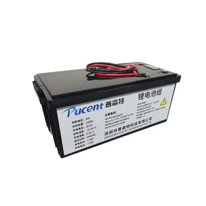 Outdoor Camping Power Storage 24V 100ah Lfp Cellen Oplaadbare Ip67 Waterdichte Lithium Ion Lifepo4 Batterijen Voor Trollen Motor