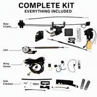 Kit de conversion de porte coulissante électrique pour porte de centre de puissance Custo, pièces modifiées