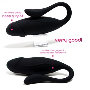 Vibrador Vibrador Para Mulheres Brinquedos Sexuais Dildos Casal Dispositivo Masturbação Lésbicas Adulto Ovo Vibratório Silicone-Pênis Menina Japonesa Y H - Product Image 2