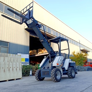 핫 세일 CE Euro5 유압 미니 텔레스코픽 암 지게차 로더 4 wd 휠 로더 2ton 대형 붐 로더 - Product Image 5