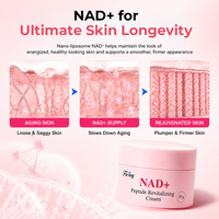 Crème revitalisante Private Label NAD Plus avec complexe de 13 peptides, crème anti-affaissement et raffermissante pour le visage, le cou et le corps, soin de la peau OEM