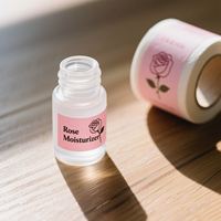 Étiquettes holographiques autocollantes résistantes à l'huile, durables et écologiques pour flacons de parfum, gouttes oculaires et gel douche de 10 ml, marque privée OEM