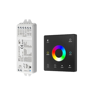 Tuya Wifi Rf <span class=keywords><strong>5</strong></span> 1 Led Controller Wt5 2.4G <span class=keywords><strong>Dimmer</strong></span> Cct Rgb Rgbw Rgbct Strip Licht Plastic Touchpanel Afstandsbediening Waterdicht - Product Image 1
