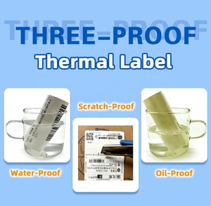 Nhà máy trực tiếp 4x6 100x150mm nhãn dính chuyển nhãn nhiệt nhãn dán CuộN tùy chỉnh vận chuyển hậu cần vận chuyển nhãn - Product Image 3