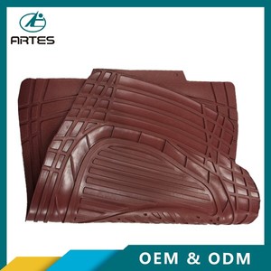 Juego de 4 piezas todo el tiempo de servicio pesado de goma del coche accesorios alfombras de piso mejor para Auto camió<span class=keywords><strong>n</strong></span> SUV - Product Image 3