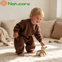 Nouvelle Arrivée Combinaison Bébé en Coton Tricoté Polaire, Style Ample et Oversize, Design Personnalisé, Vente en Gros pour Boutiques et Usines