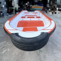 Sıcak Fırsat Yeni 17ft/5.3m Fiberglas Tekne/FRP Spor Yat Eğlence/Yolcu/Balıkçılık/İş/Cruise Amaçlı Benzinli Motorlu Satılık