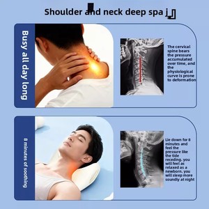 Cuscino Massaggiante per Collo e Spalle Zhijia, Correzione della Colonna Cervicale, Funzioni Lenitive e Allunganti per la Salute del Collo e delle Spalle, <span class=keywords><strong>Fitness</strong></span> Indoor - Product Image 3