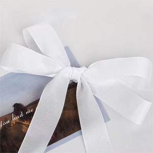 Custom100 % strisce di nastro regalo in gros-grain stampate a mano per fiocchi per ragazza - Product Image 5