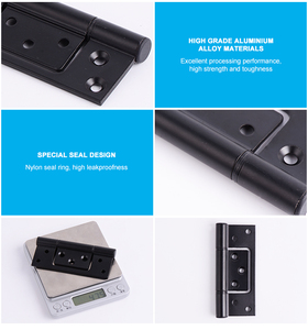 Charnière de <span class=keywords><strong>porte</strong></span> moderne KEYI AH-10, charnière de <span class=keywords><strong>porte</strong></span> pivotante en bois pour intérieur, charnière à <span class=keywords><strong>2</strong></span> roulements à billes, charnière de <span class=keywords><strong>porte</strong></span> en acier inoxydable - Product Image 6