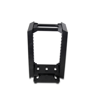 Honcam Tour de disques de jeux Support vertical double chargeur ElecGear Blanc Blu-ray DVD Disc Storage Organizer Holder PS4 Controller - Product Image 6