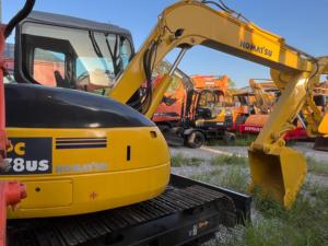 Excavatrice d'occasion Komatsu PC78US-6 (PC78US-8) de 8 tonnes, en parfait état, peu d'heures de fonctionnement, d'origine japonaise - Product Image 6