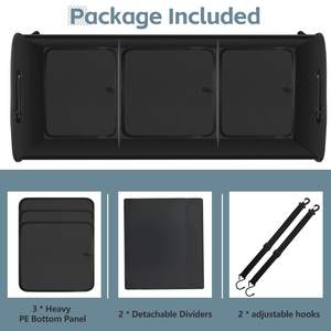 Calcomanía con logotipo de <span class=keywords><strong>coche</strong></span>, organizador de almacenamiento para maletero, asiento trasero, <span class=keywords><strong>cofre</strong></span> de juguete para <span class=keywords><strong>coche</strong></span> con solución de almacenamiento eficiente - Product Image 4