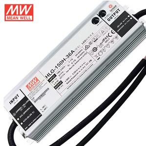 Meanwell IP67ไดรเวอร์ HLG-150H-12A/15/20/24A/24B/30/36/42/48/54V a/b/ab/d LED ไดรเวอร์ IP65แรงดันไฟฟ้าขาออกคงที่/กระแสเอาต์พุต - Product Image 1