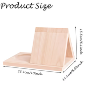 1 Juego de estanterías triangulares de madera gruesa para suministros de oficina diarios, estantería de escritorio para oficina, estantería de madera