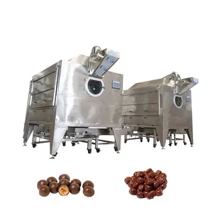 2023 LST chocolate sugar candy coating machine peanut nuts chocolate coating machine mm bean coating machine