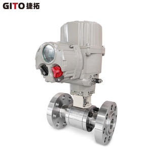 Vanne à boisseau sphérique électrique DN65 à bride en acier inoxydable haute pression forgée, structure manuelle à angle fixe pour l'eau, haute performance OEM - Product Image 5