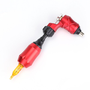 Máquina de tatuaje de accionamiento directo Yuanyun X Type, máquina de maquillaje permanente roja, lápiz de cejas de baja frecuencia, todo en uno - Product Image 1