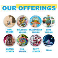 Autocollant personnalisé découpé à la forme avec hologramme, étiquette adhésive en vinyle PVC, impression imperméable, logo personnalisé, autocollants holographiques pour enfants