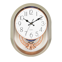 Balançoire Décoration pendule Horloge Murale mouvement Décoration De Luxe Mode Moderne 3D Numérique Silencieux Salon Horloge Table