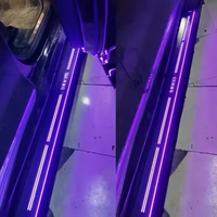 Marchepieds latéraux électriques automatiques à LED néon pour Genesis GV80 2021+
