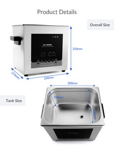 Mesin Cuci 9L untuk Instrumen Bedah Penggunaan Lab, Mesin Pembersih Peralatan Medis Ultrasonik Medis - Product Image 4
