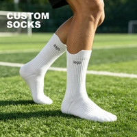 Chaussettes de compression Coolmax pour hommes et femmes - Chaussettes de course athlétiques anti-humidité avec option de logo personnalisé