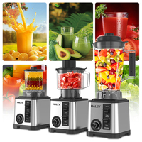 HALEY Juicer multifungsi prosesor makanan elektrik besi tahan karat senyap Drip-Proof tahan lama untuk penggunaan rumah tangga terlaris