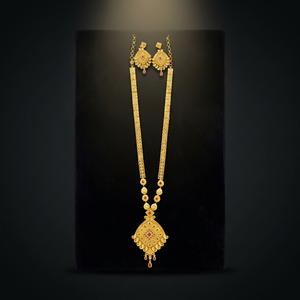 Wholesale 14K 18K 24K Micro Gold Plated Traditional Floral Design Jewelry Set, Fashion <b>Necklaces</b>, Gold Forming <b>Long</b> Jewelry Set. - Product Image 4
