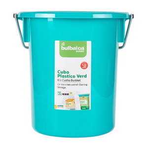 Secchio di Plastica Verde 6 L per Pulizia e Conservazione - Product Image 2