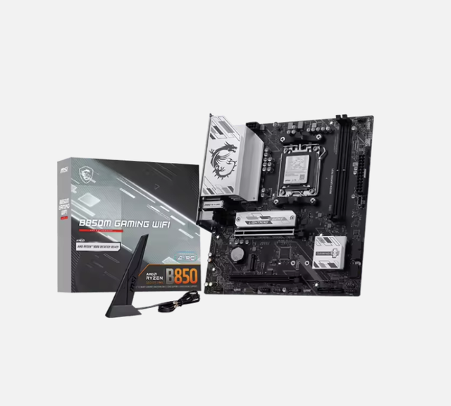 2025 New MSI B850M Gaming WIFI Gaming Mainboard WIFI7 5G LAN Network Gaming Motherboard B850 DDR5 128G Ram PCIe 5.0 M.2 SSD