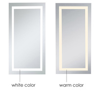 Miroir mural sans cadre à LED Miroir intelligent moderne à LED pour dressing Miroir complet