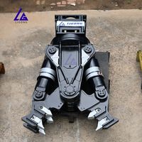 Concasseur hydraulique pour béton testé en usine à 100 %, pour excavatrice, conforme aux normes CE, haute force de concassage, séparation des barres d'armature