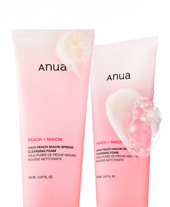 Espuma Limpiadora Facial ANUA PEACH NIACIN SPREAD 150ml - Product Image 3