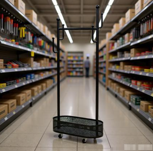 Porte-vêtements pratique pour la chambre à coucher, rangement domestique - Product Image 2