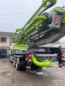 Camión Bomba de Concreto Zoomlion Sitrak 2021, Chasis de 3 Ejes, Alcance Vertical de 60 m, Diésel, Nuevo/Usado, en Venta en Shanghái - Product Image 4