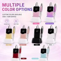 Machine à ongles électrique sans fil rechargeable Yaqin, professionnelle, portable, pour manucure et pédicure, 45W, 35000 tr/min