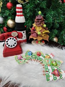 Christmas Tree Lollipop Paper <strong>Cards</strong> - <strong>Xmas</strong> Tree-Shaped Candy Holder for Holiday Party Supplies - Sugar Wrapping Decorations - Product Image 4